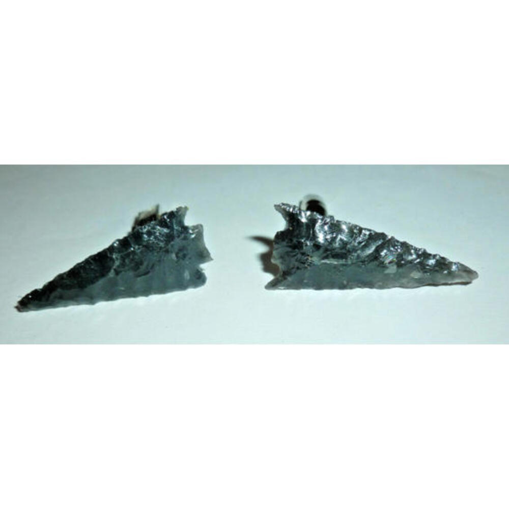 Vintage Cufflinks Men‎ Silver Excellent Arrowheads Patented Design Retro